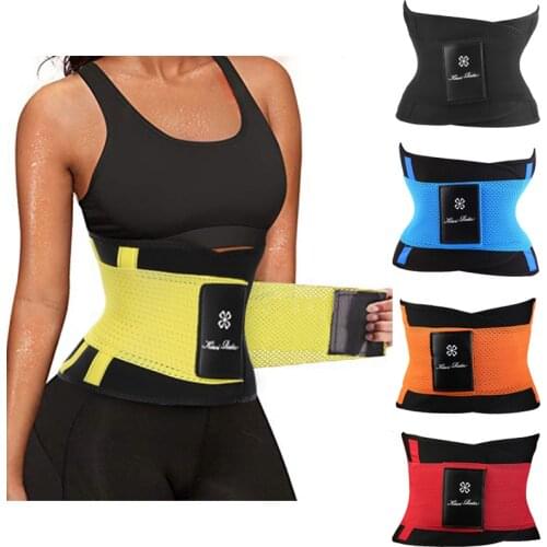 Waist Trainer Corset for Women and Men Sweat Waist Cincher Trimmer Slimming Body Shaper Belt Sport Girdle Belt Faja Shapewear