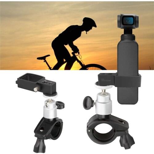 Bicycle Clip for DJI OSMO POCKET Handheld Gimbal Stabilizer Mount Holder Bike Bracket Clamp Stand for DJI OSMO POCKET Accessory