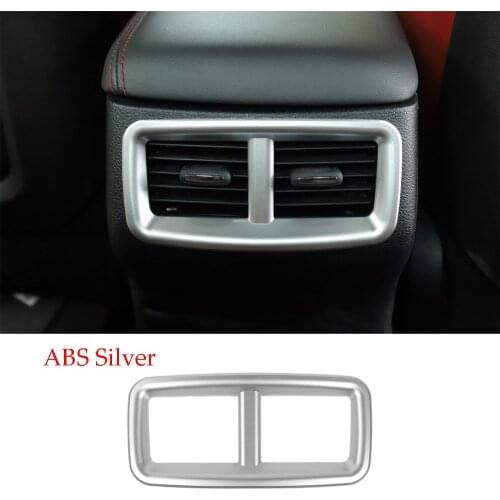 ABS Rear Air Vent Outlet Decoration Cover Fit for Dodg Challenger 2015-2020