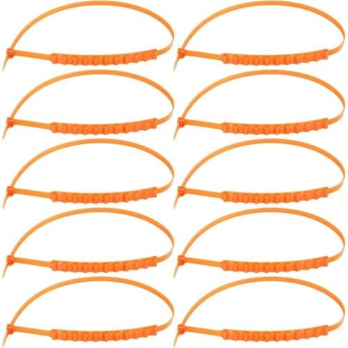 10pcs/set Car Universal Anti-skid Snow Chain Off-road Vehicle Emergency Ties P82B