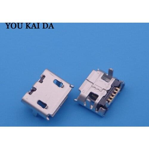 10pcs/lot Micro MINI USB jack socket connector replacement repair parts Charging Port Charger For JBL Flip 2 Bluetooth Speaker