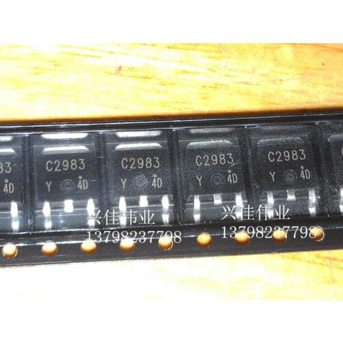 10PCS New 2SC2983-Y C2983 TO-252 Y file transistor (BJT)