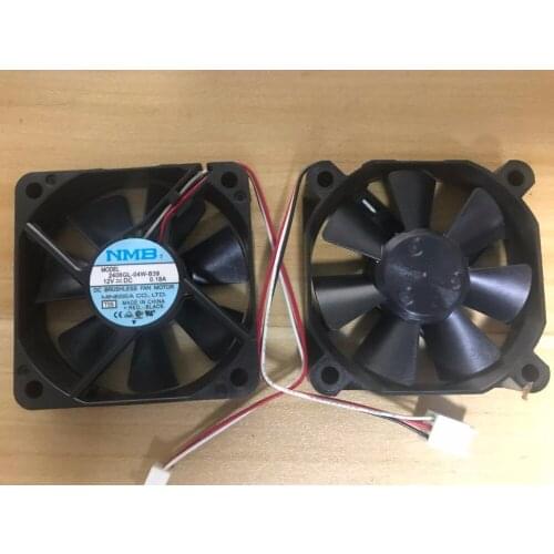 LOT 14 NMB-MAT Minebea 2406GL-04W-B39 6015 12V 0.18A 6CM Frequency converter cooling fan