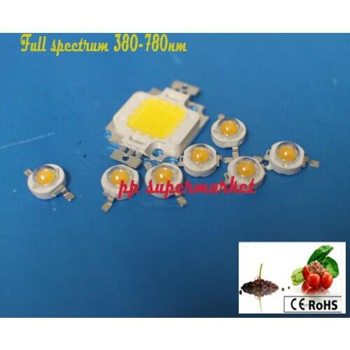 380Nm-780Nm White Color 3W 10W 20W 30W 50W 100W Full Spectrum White Aquatic Plant Grow