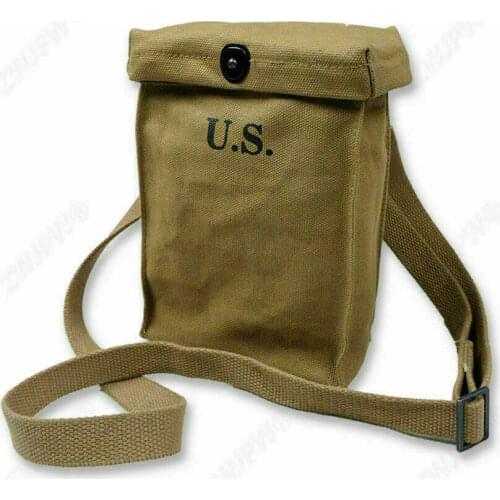 WWII WW2 US ARMY PARATROOPER THOMSO AMMO POUCH ARTICLE 6 CAPACITY POUCH armyshop2008