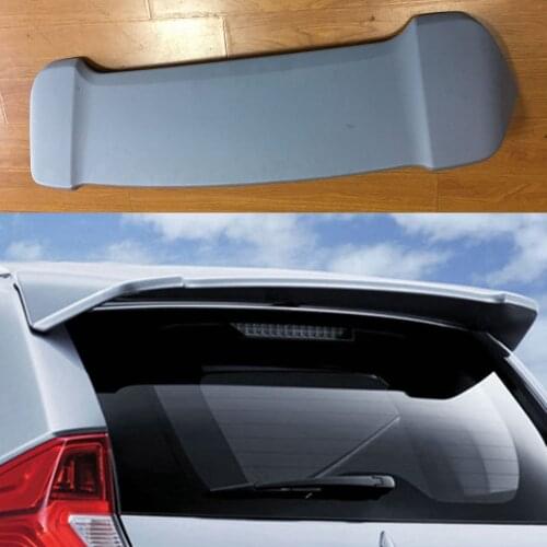 Car Styling ABS Plastic Unpainted Primer Rear Trunk Wing Spoiler Fit For Mitsubishi Pajero Sport Spoiler 2016 2017 2018 2019