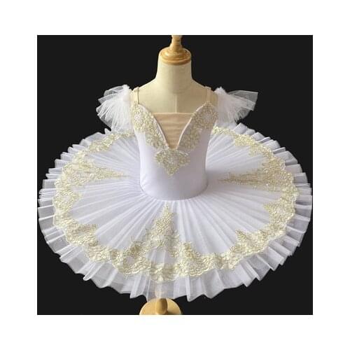 White Swan Lake Professional Ballet Tutu For Child Kids Adult Women Ballerina Party Dance Costumes Ballet Tutu Balett Dress Girl