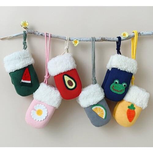 Children Winter Warm Gloves Boys Girls Waterproof Windproof Non-slip Snow Mittens Extended Wrist Skiing Sports Gloves