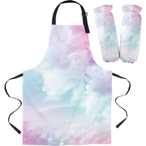 Cotton Candy Sky Apron Kitchen Baking Accessories Cooking Apron Kitchen Aprons for Woman