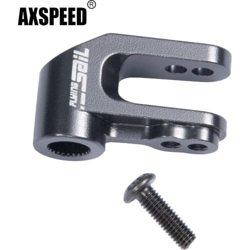 AXSPEED Metal Steering Servo Arm for Traxxas Unlimited Desert Racer UDR 1/7 Short Card RC Crawler Car Parts