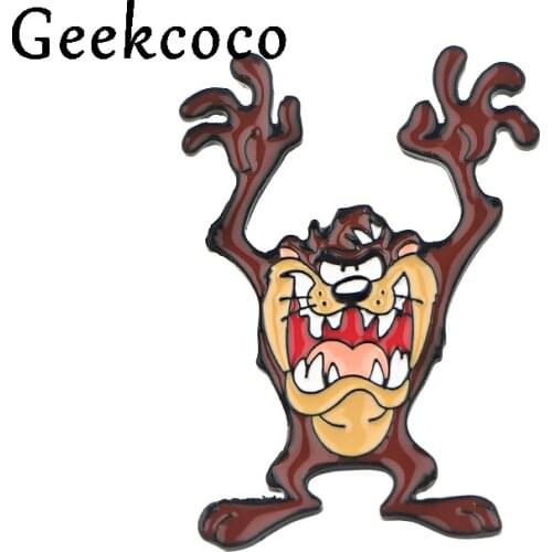 20pcs/lot J1049 Cartoon Monster Enamel Pins Brooches Badges Lapel pin Creative Pins For Clothes Backpack Pins Jewelry gift