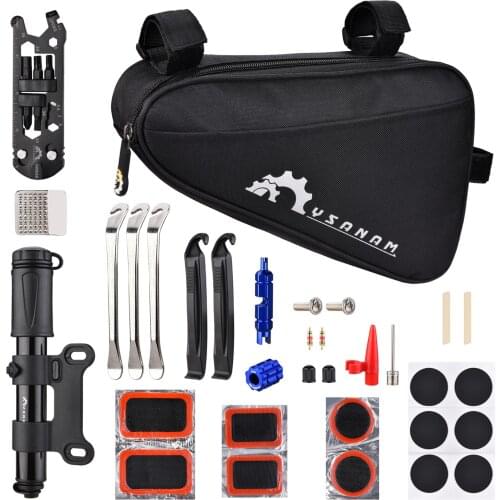 Bicycle Repair Multitool Tools Kit Saddle Bag Cycling Seat Pack MTB Bike Accessories Pump Bag Mountain Cycle Multitool Tool Sets