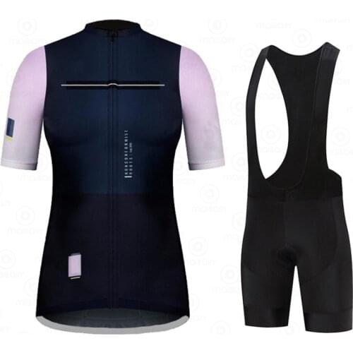 2021 New Pro Cycling Jersey Set Women Summer Bike Wear Clothes Ropa Ciclismo Bicycle Uniforme Maillot Quick Dry 19D Gel Pad