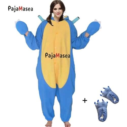 2021The New PAJAMASEA Men Anime Cartoon Onesies Women Pijamas Fleece Jumpsuit Funny Christmas Party Sleepwear Raccoon Kigurumi