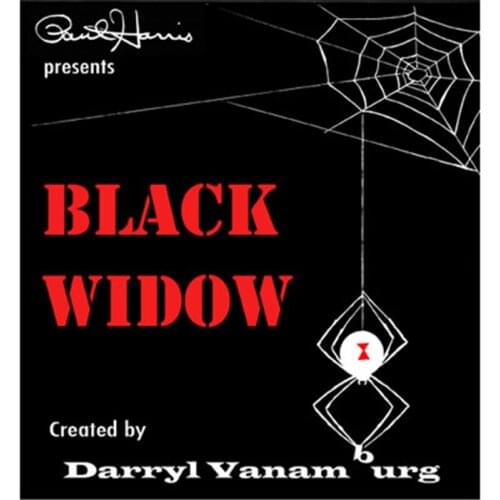 Paul Harris "Black Widow" (Gimmicks and DVD) Magic tricks Illusions Stage Magic Props Fun Magic Show Accessories Comedy