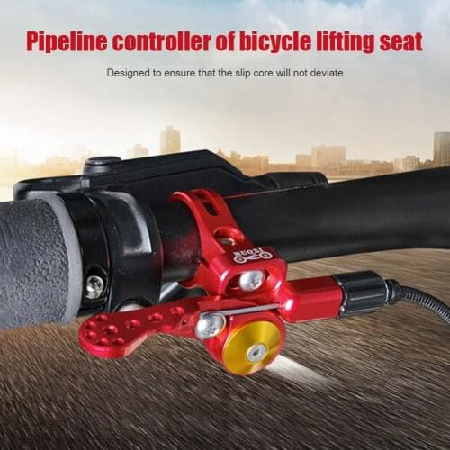 Adjustable Handle Shifter Bicycle Seat Post Lever Seatpost Wire Controller Portable Waterproof Cycling Elements for MUQZI