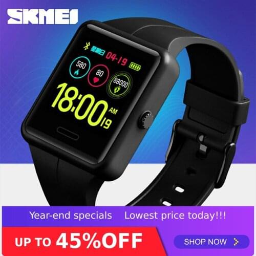 SKMEI Smart Watches Momen Digital Watch Bluetooth Connection Multifunction 3Bar Waterproof Sport Watch relogio inteligente 1525