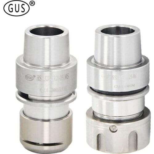 High precision 0.002 stainless steel HSK25E HSK32E HSK40E ER11 ER16 ER20 ER25 tool holder carved high speed G2.0 / 40,000rpm