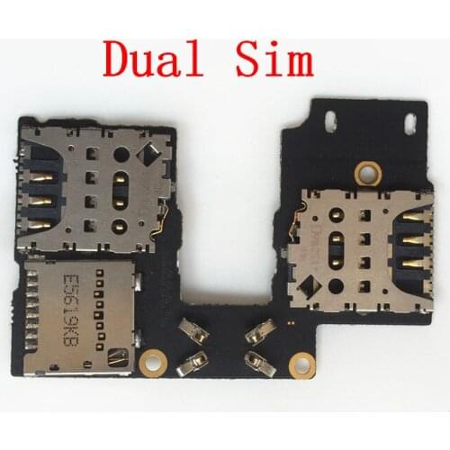 10PCS/lot Single/ Dual Sim card holder slot For Motorola Moto G 3rd Gen G3 Memory card holder Flex Cable