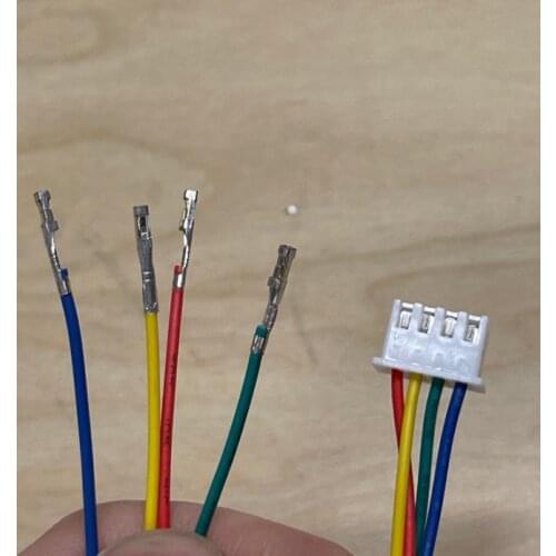 1007 24AWG 4P 50cm XH2.54 dupont 2.54 1P 2.54MM dupont 2.54 3 terminal 50cm female and 4 terminal 50cm female