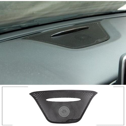 Car Interior Speaker Dashboard Loudspeaker Sticker Cover Trim Accessories For Benz GLA X156 CLA C117 A Class W176