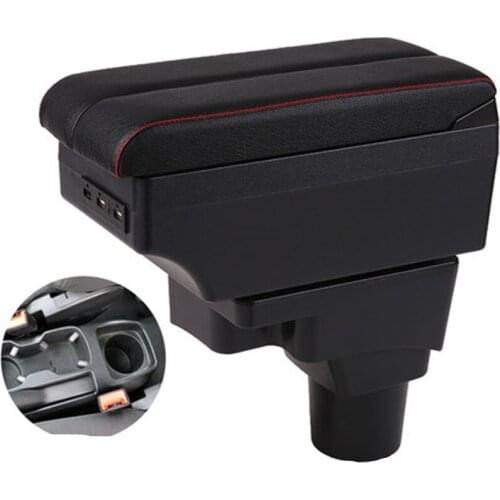 For Chevrolet Aveo Sonic Lova T250 T300 armrest box central Store content Storage box cup holder car-styling accessories