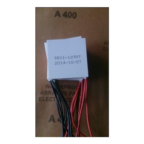 Imported Refrigeration Tablets TEC1-12707 12V7A 40*40 Temperature Resistance 237 Degree Replace TEC1-12706