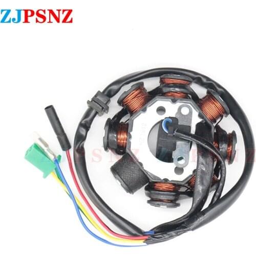 Motorcycle Ignition Magneto Stator Coil 5 Wire 8 Poles for GY6 125 150 KTM 250 XCF-W EXC-F XC-F XCF-W CHAMPION EDIT XCF-W