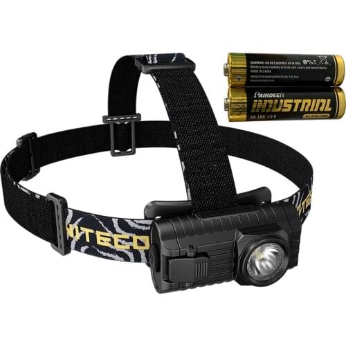 NITECORE HA23 Headlight CREE XP-G2 S3 max 250 lumen beam throw 56 meter Headlamp 150 degree illumination angle with AA Batteries