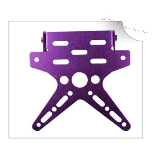 Motorcycle frame registration plate for support frame for Kawasaki VERSYS 650cc ZG1000 CONCOURS ZRX1100 1200 ZX1100 ZX11