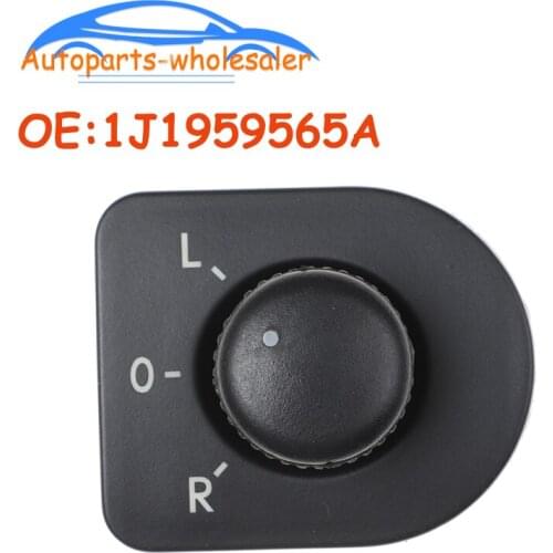 Car 1J1959565A 1J1959565B Left Door Adjust Side Mirror Control Switch Knob For V olkswagen Golf 4 J etta Bora Mk4 B eetle