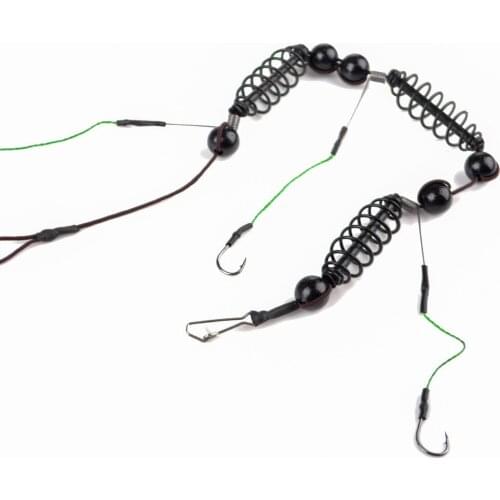 Fishing Hook Artificial Lure Bait Cage Set Fishing Feeder Baitholder Anzol Peche Catfish Jigs Carp Fishing Tackle