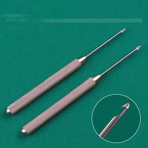 Line carving thread take-up big V error correction device small V take-up hook beauty and shaping tools boutique stainless steel