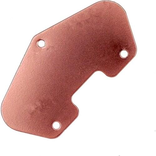 2Pcs/lot Copper red Humbucker Pickup Baseplate For Electric Guitar Replacement parts Made of iron guitar accessories