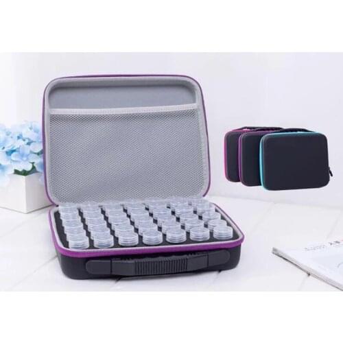 42 Slot Diamond Painting Storage Case Embroidery Storage Box,Art Craft Jewelry Rhinestones Organizer,Sewing Pills Container