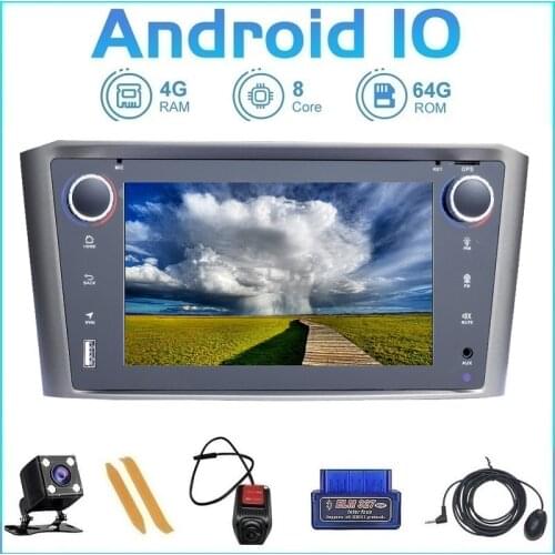 ZLTOOPAI Android 10 Auto Radio Car Multimedia Player For Toyota Avensis T25 2002 2003 2004 2005 2008 GPS Navigation Car Stereo