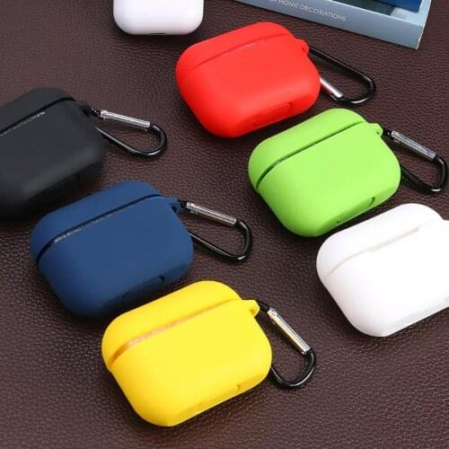 Silicone Bluetooth-compatible Earphone Case Excellent Craftsmanship Well Durability Protector Dustproof Box for Airpods Pro