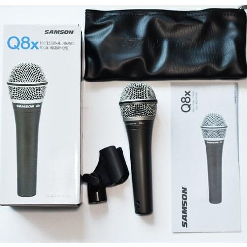 SAMSON Q8X/SAMSON Q6 Dynamic microphone for vocal stage performance