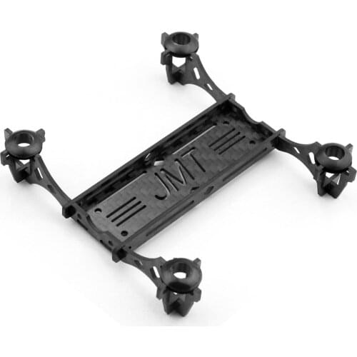 JMT Mini 100mm Wheelbase Carbon Fiber Frame kit Support 8520 Brush Motor / 55mm Propeller for FPV RC Quadcopter Aircraft