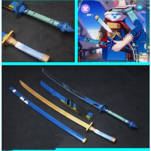 Honkai Impact 3 Yae Sakura Sword Cosplay Replica Prop for Halloween Fancy Stage Performance Props Amine Fans Collection Gift
