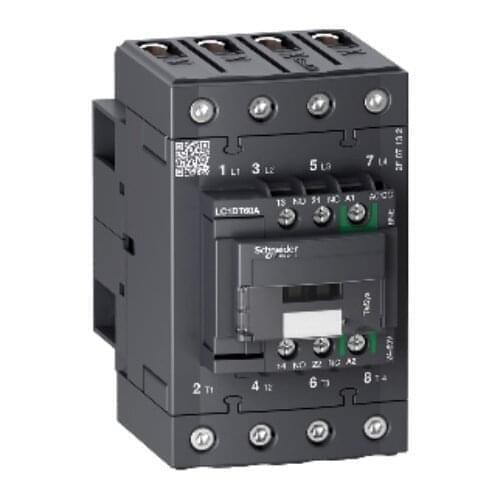 LC1DT80AEHE LC1-DT80AEHE 80A AC-1 48-130VAC/DC Everlink LC1D AC contactor (AC/DC coil)