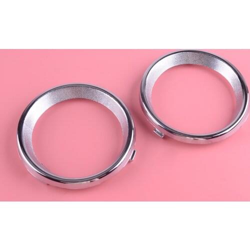 DWCX 2PCS ABS Chrome Car Front Fog Light Lamp Cover Trim Moulding Fit for Lexus RX270 RX350 RX450H F-Sport 2013 2014 2015