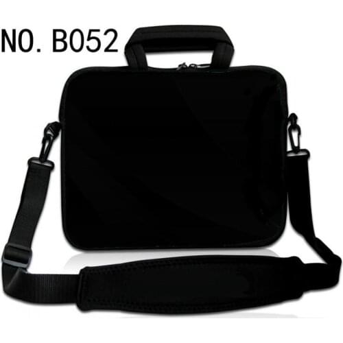 Black Plane Laptop Bag 13" 13.3" 14" 15.4" 15.6" Carrying Case Waterproof Notebook Handbag for Macbook Air Pro Shoulder Bag
