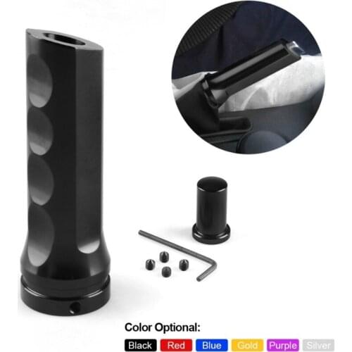 New High Quality Universal Aluminum alloy universal handbrake lever sleeve handbrake handle modification cover For Car Tools