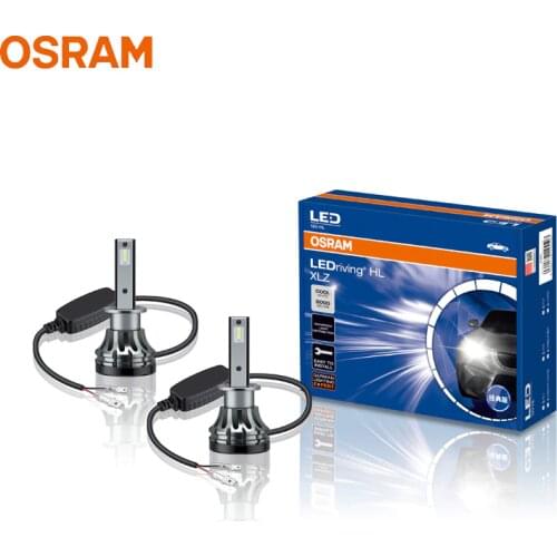 OSRAM LED XLZ CLASSIC H1 12V 18W 6000K A6150CW P14.5S Super Bright Headlight Cool White Car Bulb High Beam (2 Pieces)