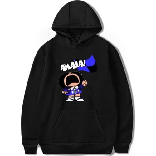 Kawayii Cartoon Mafalda Hoodies For boys/girls Streetwear Sweatshirts Printed Casual Hooded Oversized Harajuku Pullovers leisure