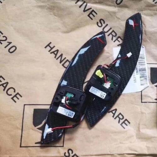 For Audi A3 A4L A5 S4 S5 Q5L Q7 TT Carbon Fiber Enlarged Paddle