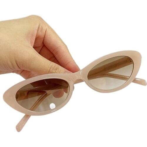 Vintage Cateye Sunglasses Women Sexy Retro Small Cat Eye Sun Glasses Brand Designer Colorful Eyewear For Female Oculos De Sol