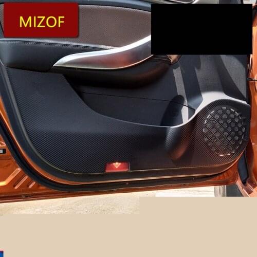 Carbon Fibre Interior Door Panel Protective Sticker For BYD S7 TANG 2GEN Song Max Yuan F3 Qin Pro CAB288