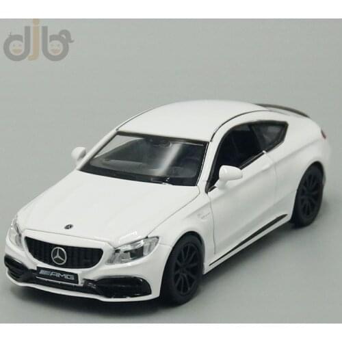 1:32 Diecast Car Model Toy C63S AMG Coupe Pull Back With Sound&Light